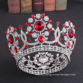 Round  Wedding Crown European Style Luxury Large Crown